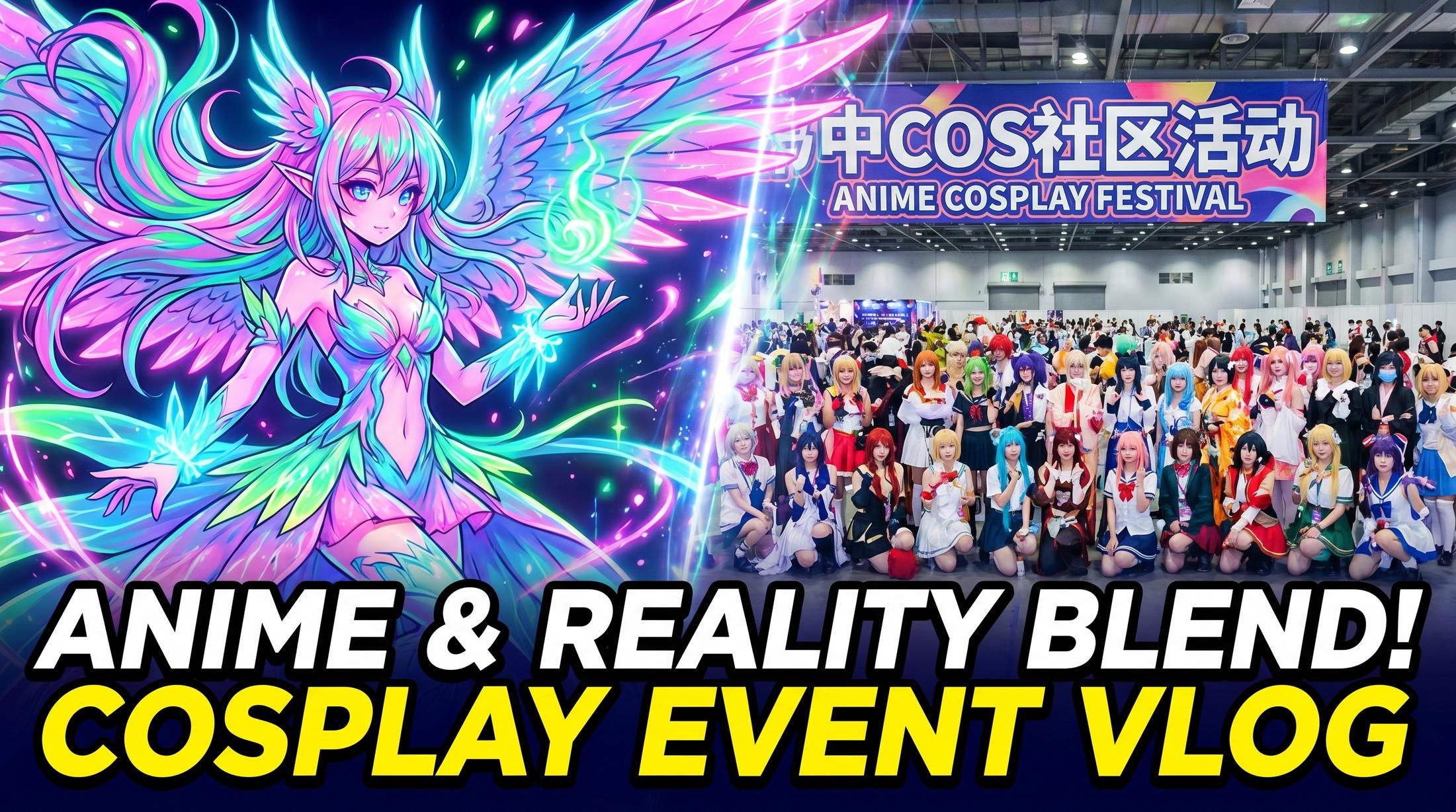 户外勾搭二次元：漫展Cosplay活动合影